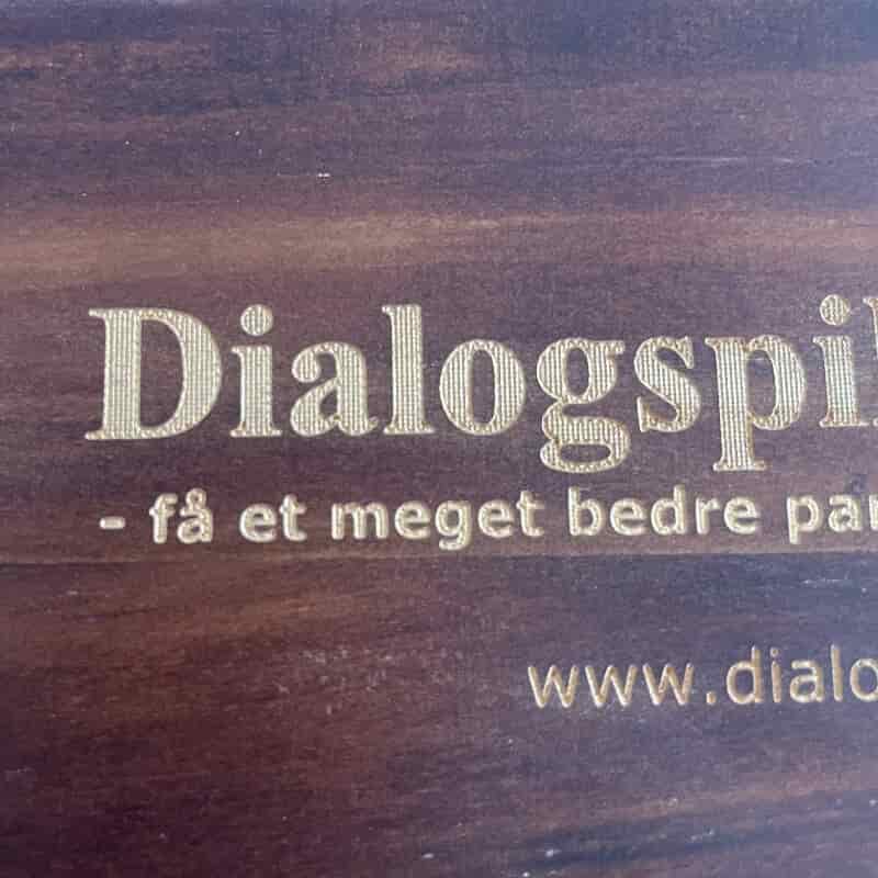 Laser engraving example