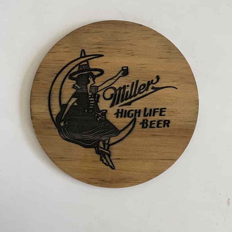 Laser engraving example