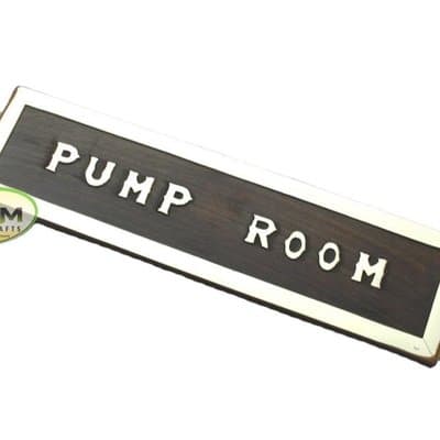 Metal nameplate example