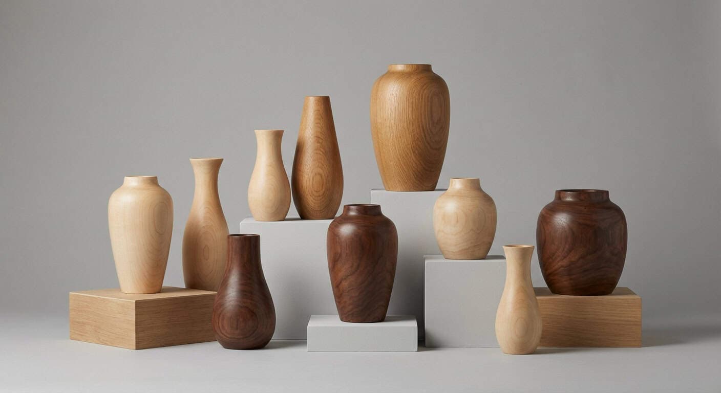 Wooden Vases for Home Decor Brands: Design Styles and Applications