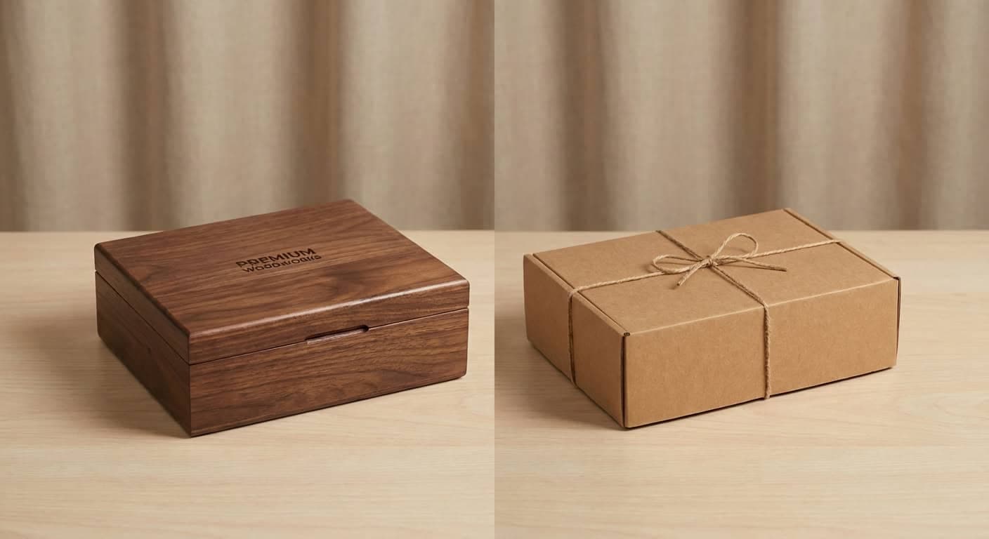 When to Use Wooden Gift Boxes Instead of Cardboard