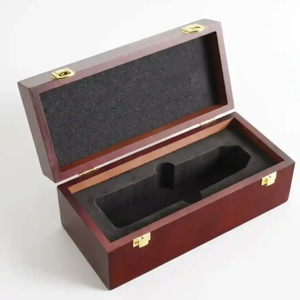 Custom Solid Wood Microphone Packaging Box Wholesale Supplier