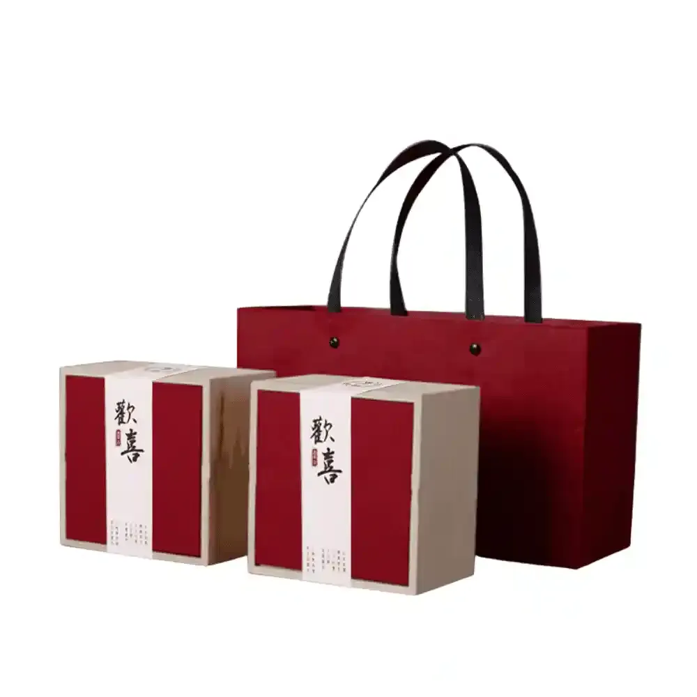 Custom Wooden Gift Box with Paper Cover Lid – Personalized Packaging for Special Occasions 6
