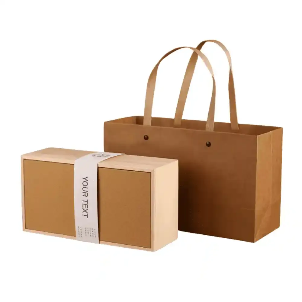 Customizable Wooden Gift Boxes with Fabric Covers – Premium Personalized Packaging 10
