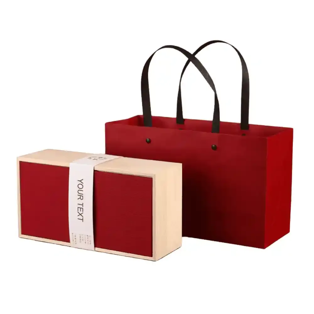 Customizable Wooden Gift Boxes with Fabric Covers – Premium Personalized Packaging 11