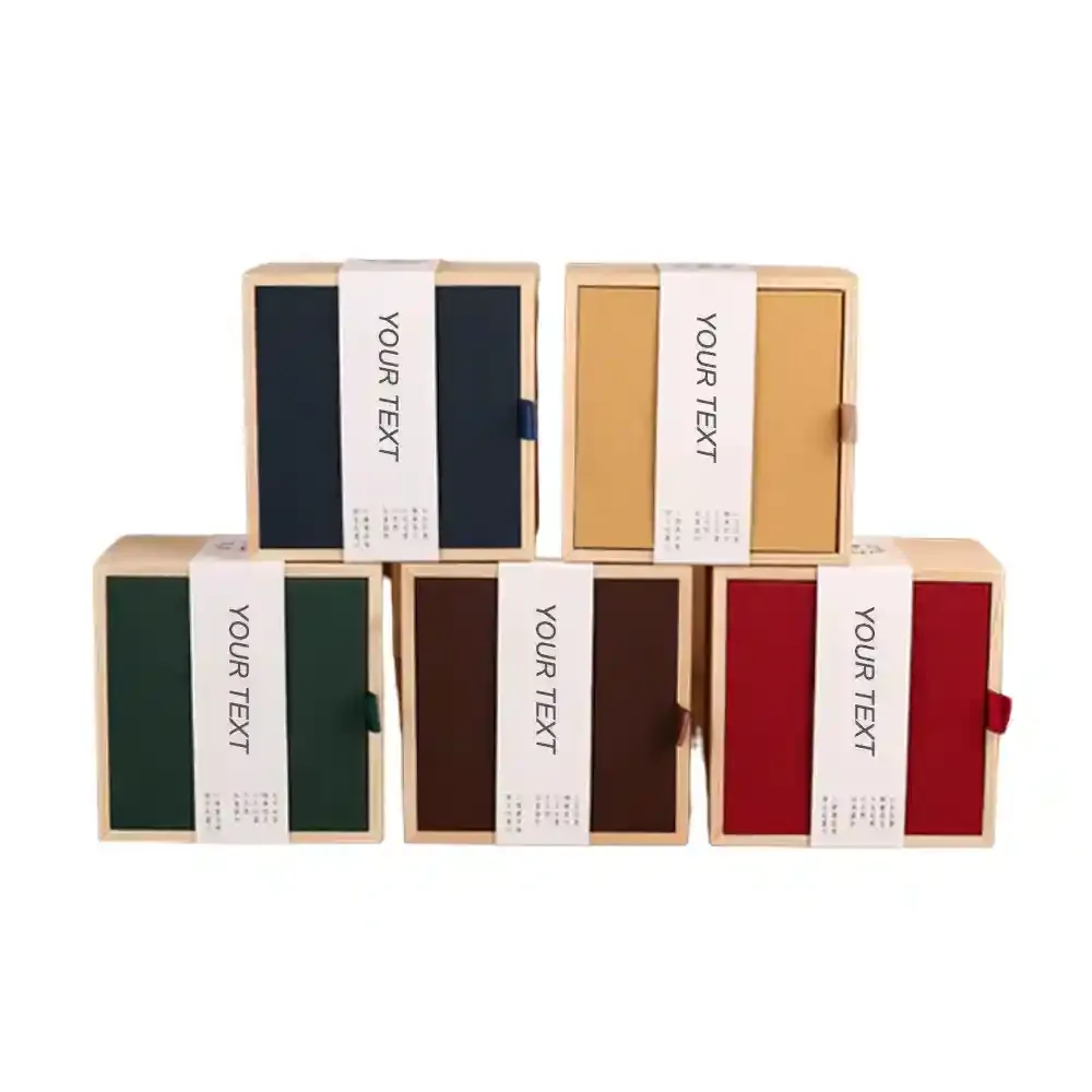 Custom Wooden Gift Box with Paper Cover Lid – Personalized Packaging for Special Occasions