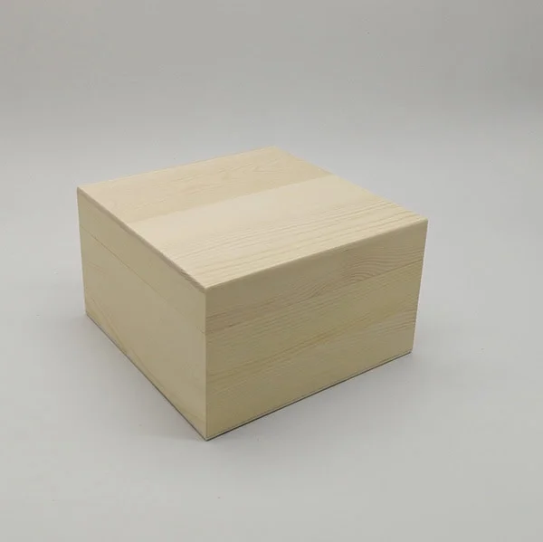 Custom Wooden Gift Box with Lift-Off Lid 4