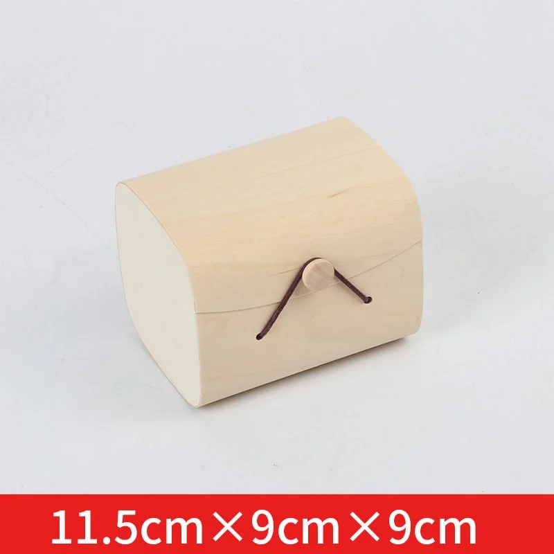 Custom Logo Birch Bark Wood Tea Gift Boxes 7