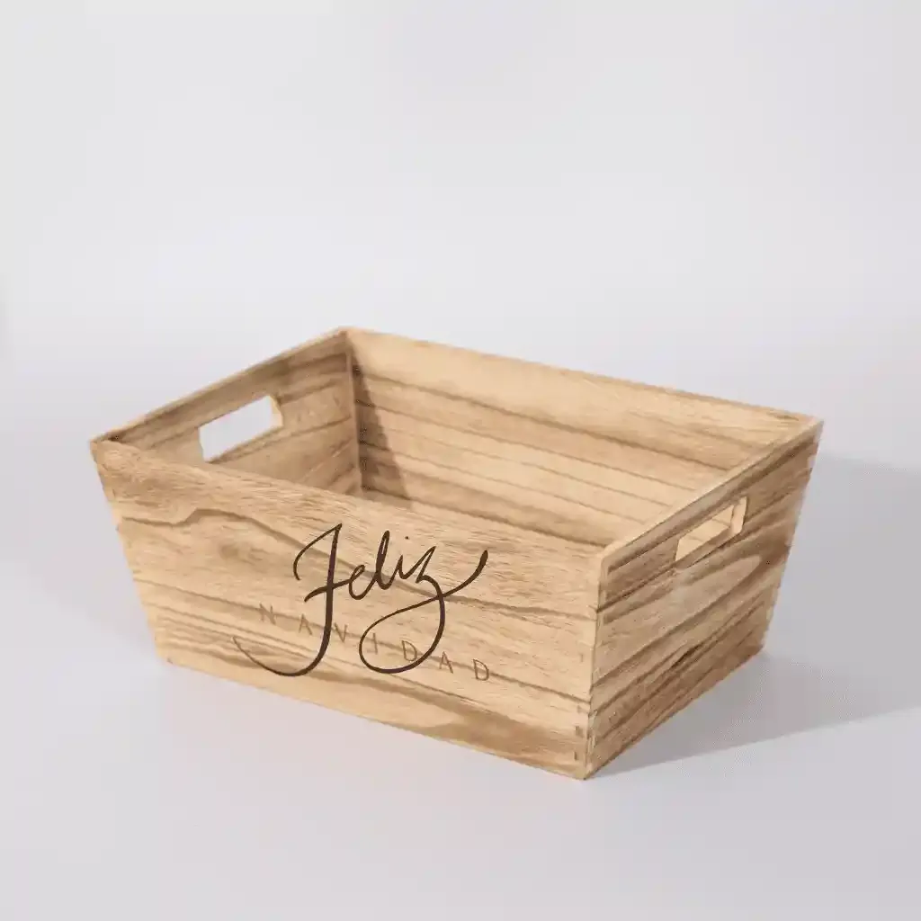 Versatile Wooden Storage Organizer Bin for Desktop, Office, Kitchen & Snacks 4