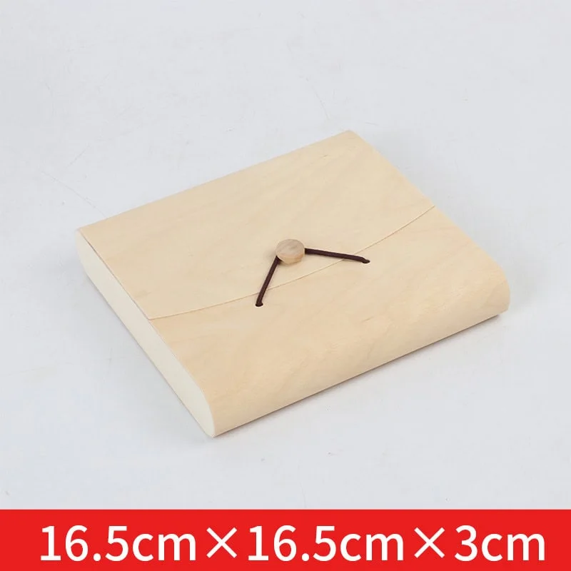 Custom Logo Birch Bark Wood Tea Gift Boxes 15