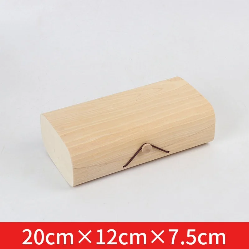 Custom Logo Birch Bark Wood Tea Gift Boxes 5