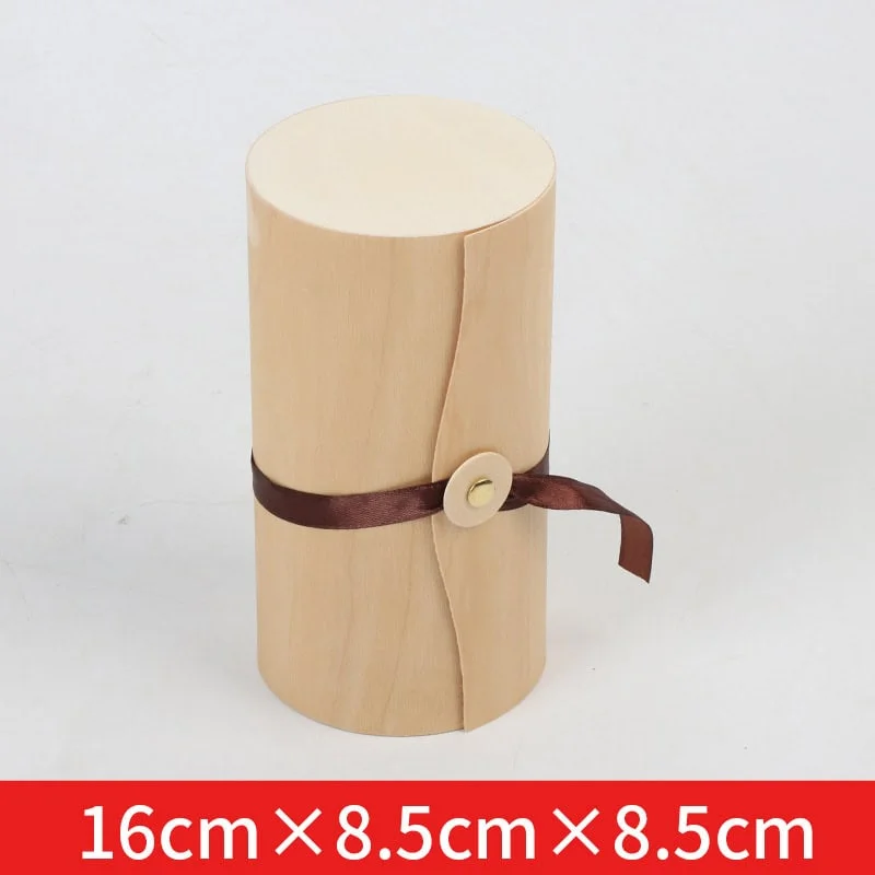 Custom Logo Birch Bark Wood Tea Gift Boxes 4