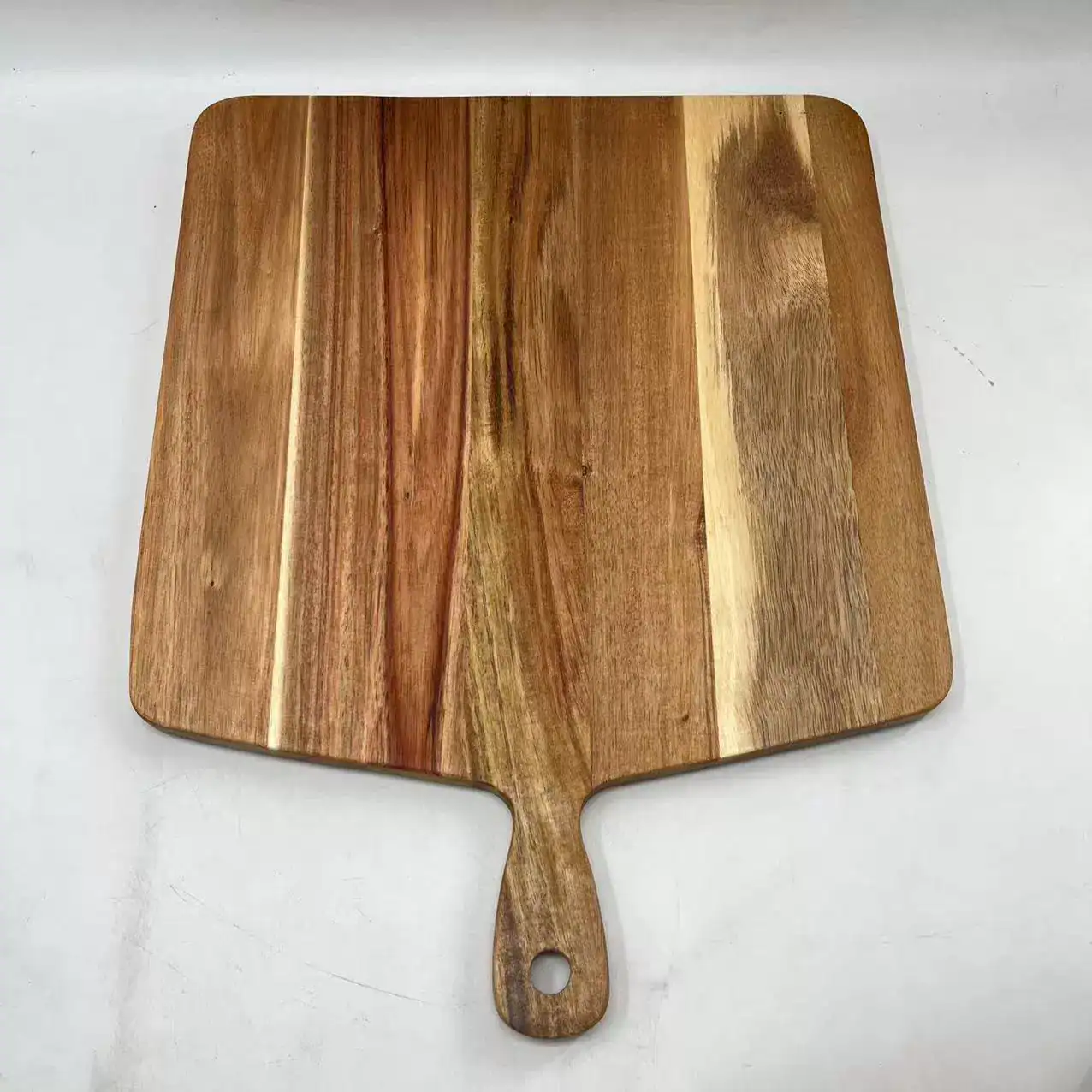 Acacia Wood Cutting Board with Handle for Kitchen and Restaurant Use 3