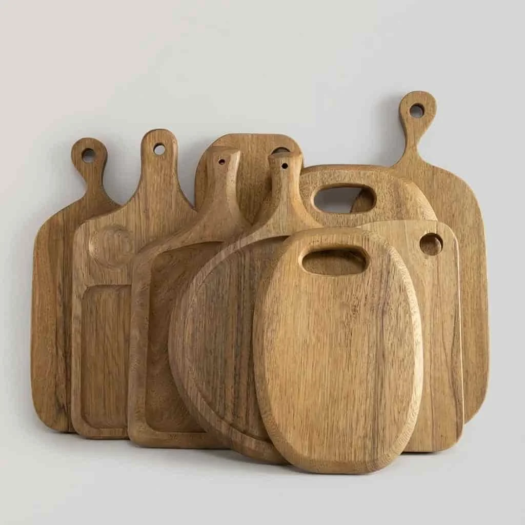 African Wenge Wood Cutting Board and Serving Platter for Buyers