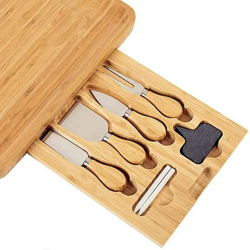 Bamboo Cheese Board Set 3