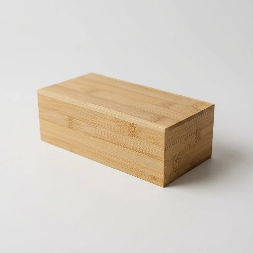 Custom Bamboo Lift-Off Lid Box for Tea & Trinket Storage