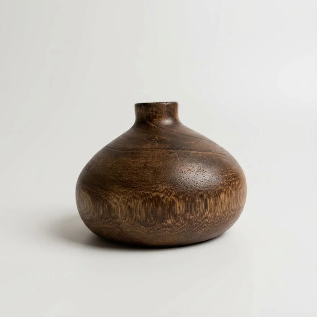 Paulownia Wood Vase Ornament 3