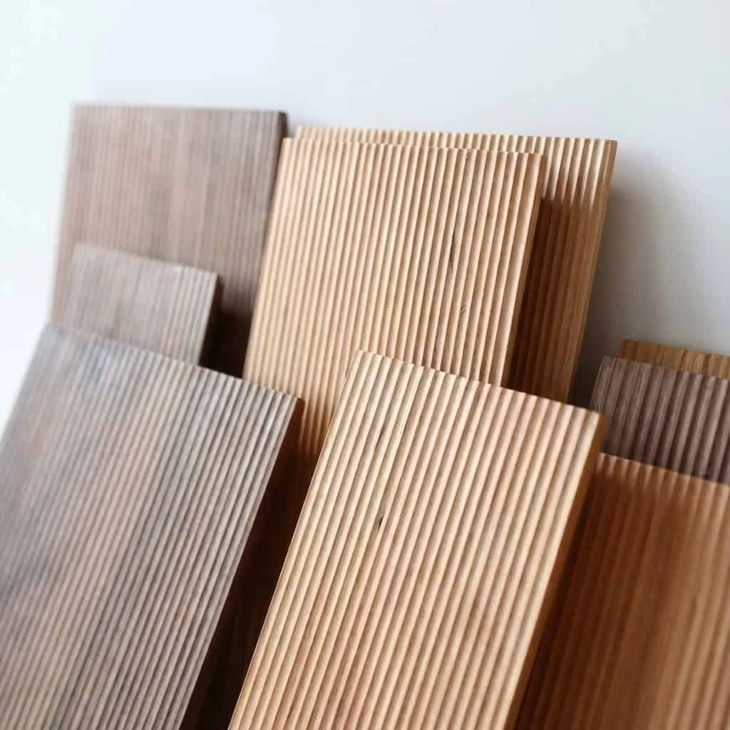 Japanese Striped Wooden Serving Trays 4