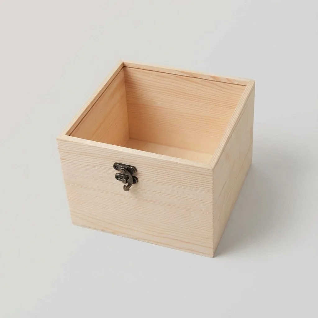 Wooden Gift Boxes with Perspex Lid for Wedding Favors and Gifts 5