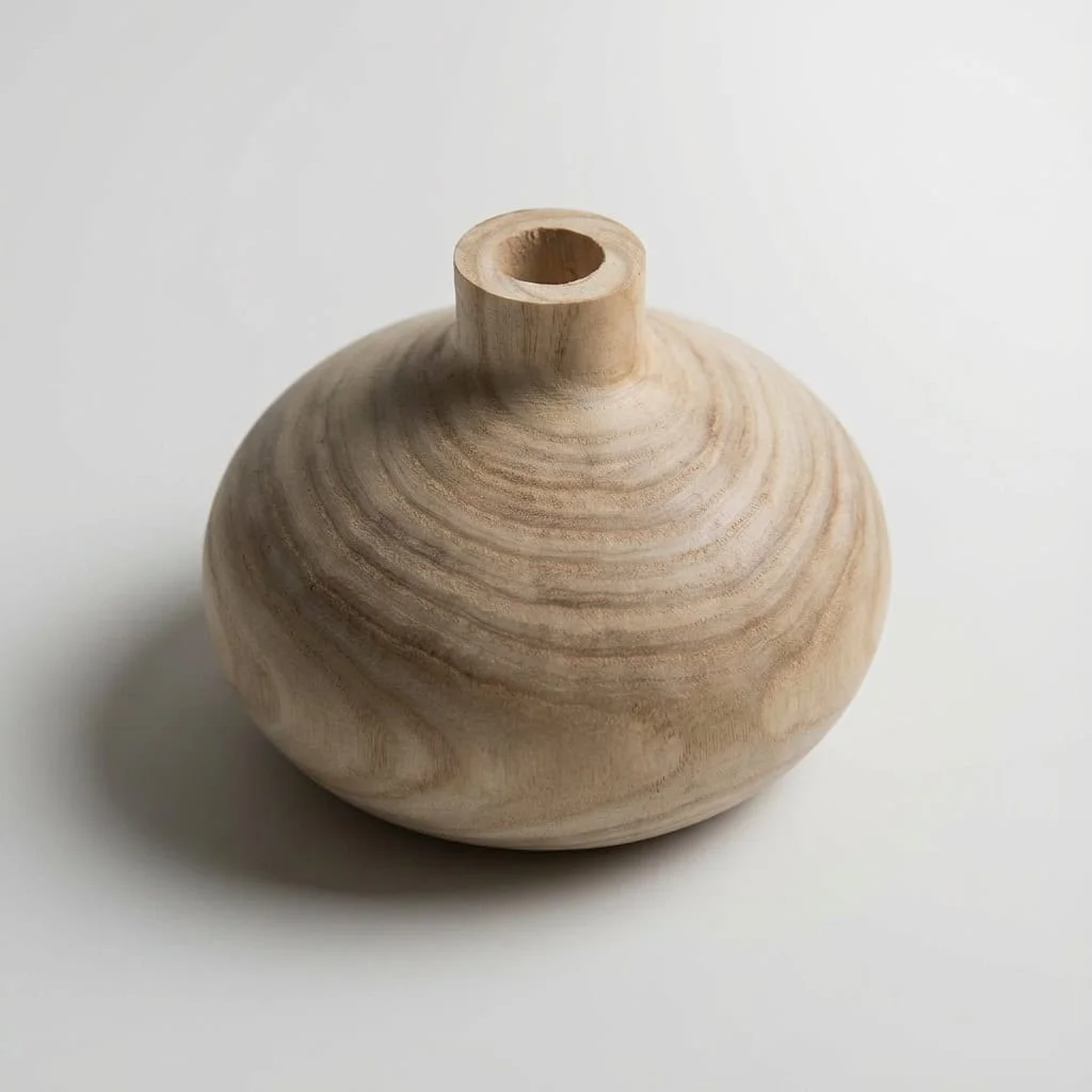 Paulownia Wood Vase Ornament 4