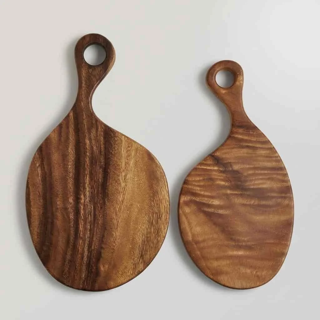 Solid Walnut Wood Serving Board for Kitchen & Outdoor Use 2