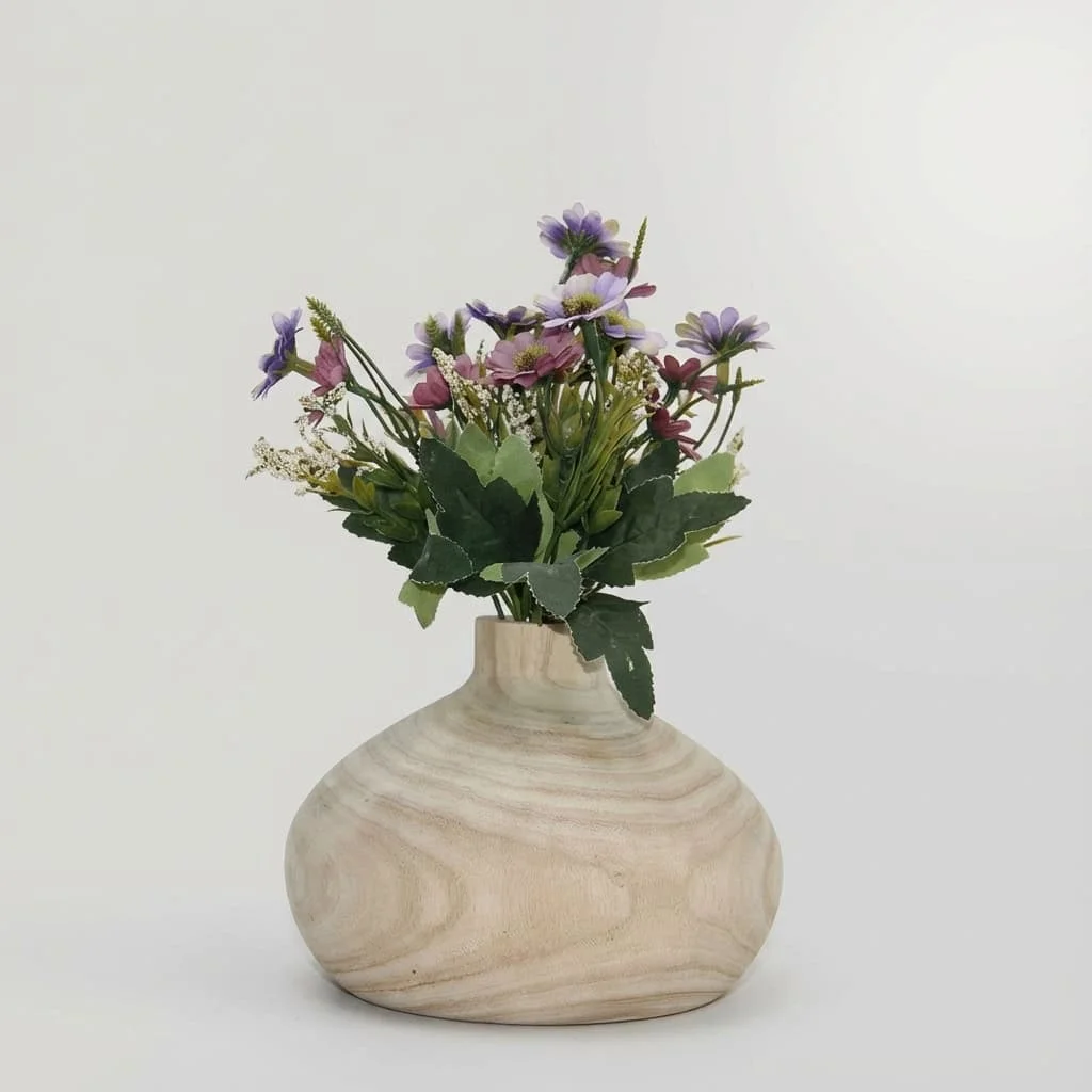 Paulownia Wood Vase Ornament 5