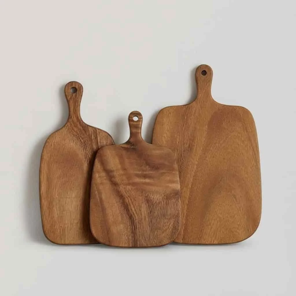 Solid Walnut Wood Serving Board for Kitchen & Outdoor Use 3