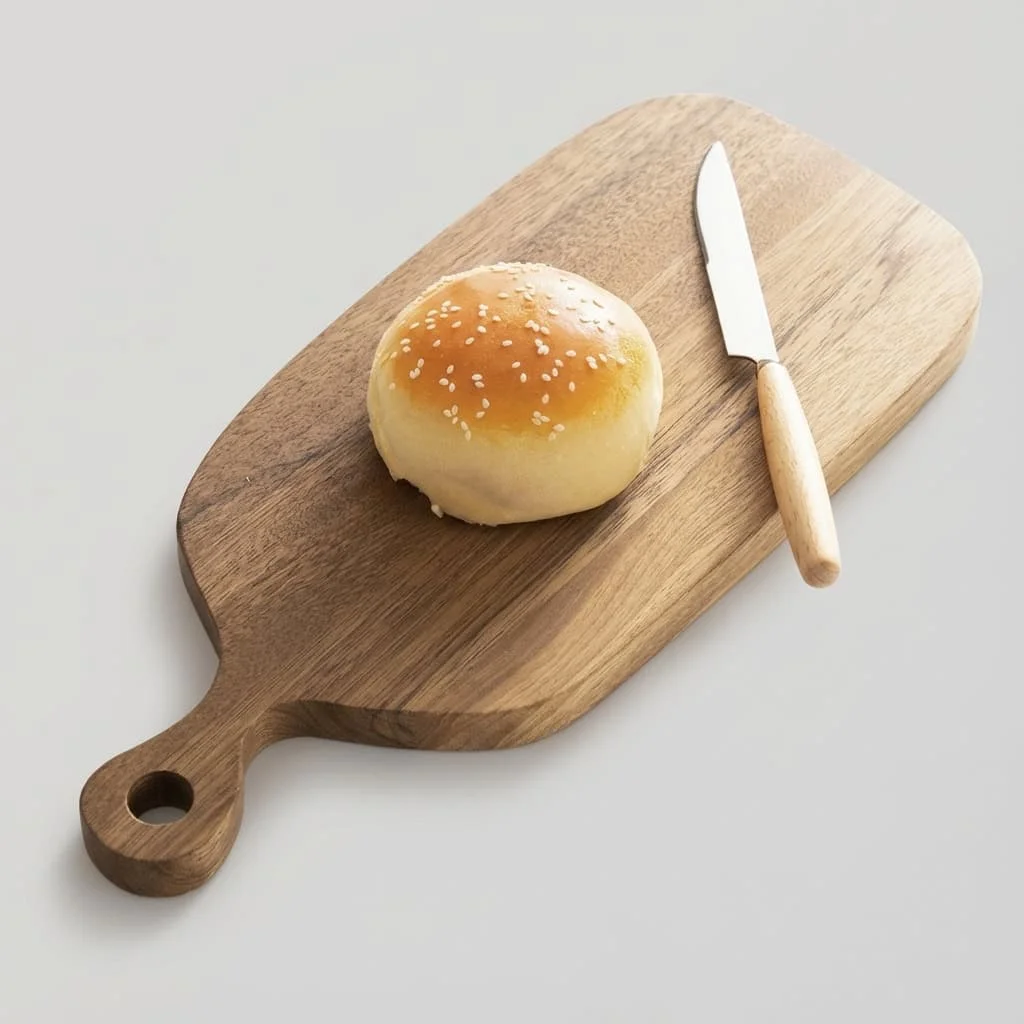 African Wenge Wood Cutting Board and Serving Platter for Buyers 3