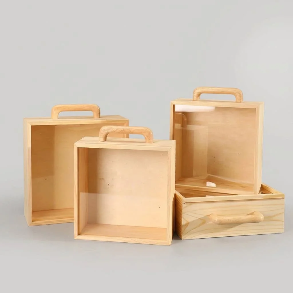 Custom Wooden Presentation Box for Christmas Gifts, Weddings & Corporate Holidays 4