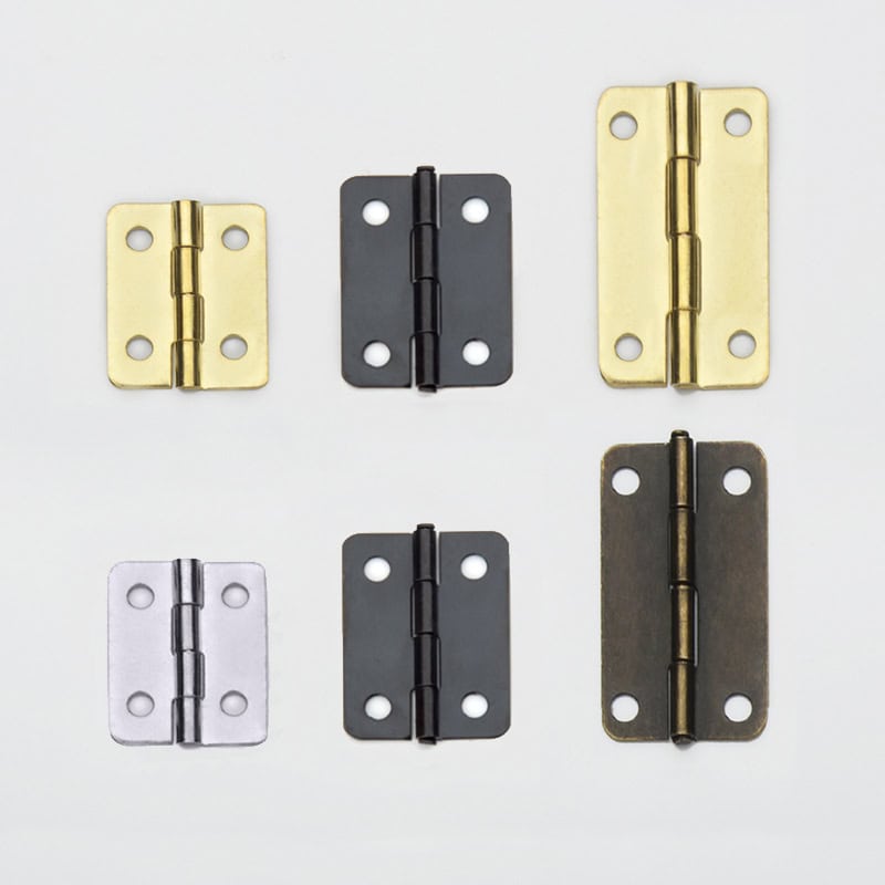 Wooden box hinge hardware