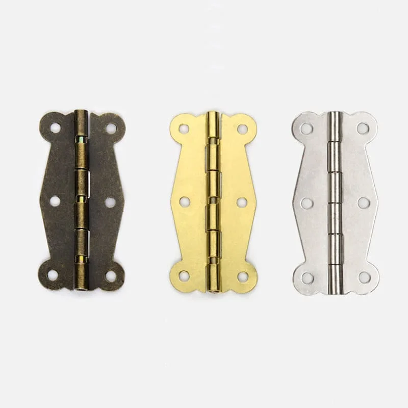 Wooden box hinge hardware
