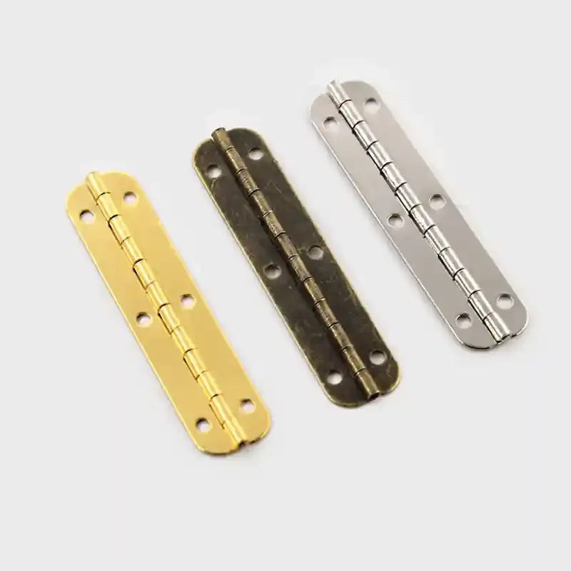 Wooden box hinge hardware