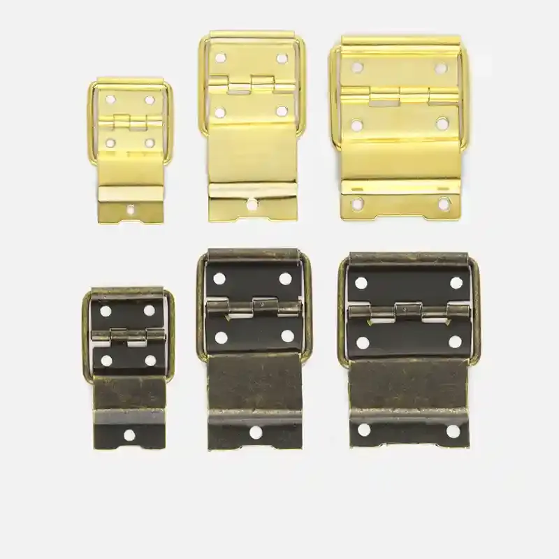 Wooden box hinge hardware