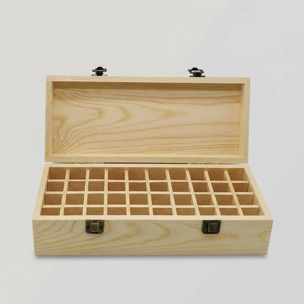 Custom Wooden Essential Oil Storage Box