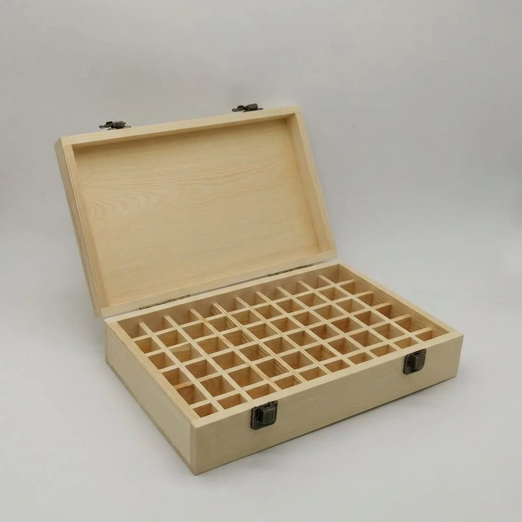 Custom Wooden Essential Oil Storage Box 3