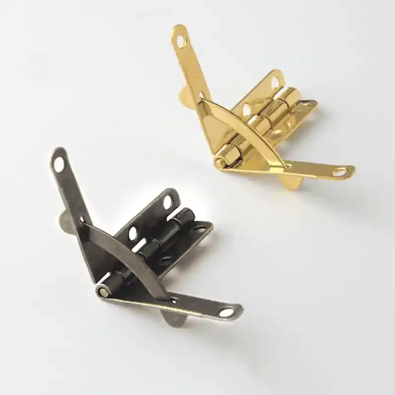 Wooden box hinge hardware