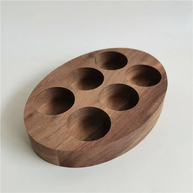 Custom Wooden Essential Oil Holder Tray for Aromatherapy 4