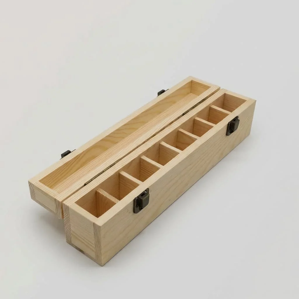 Custom Wooden Essential Oil Storage Box 2