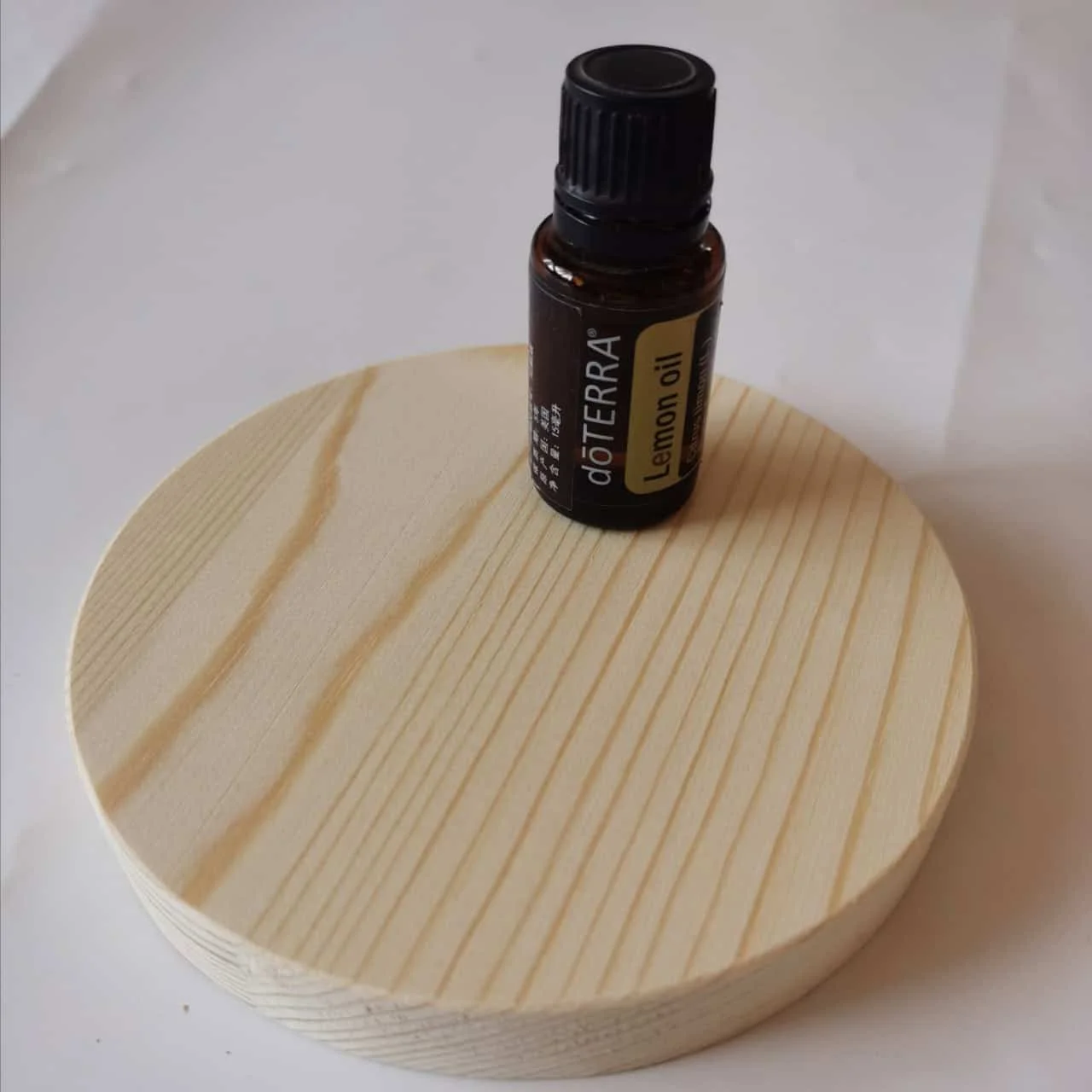 Custom Wooden Essential Oil Display Stand for Buyers 2