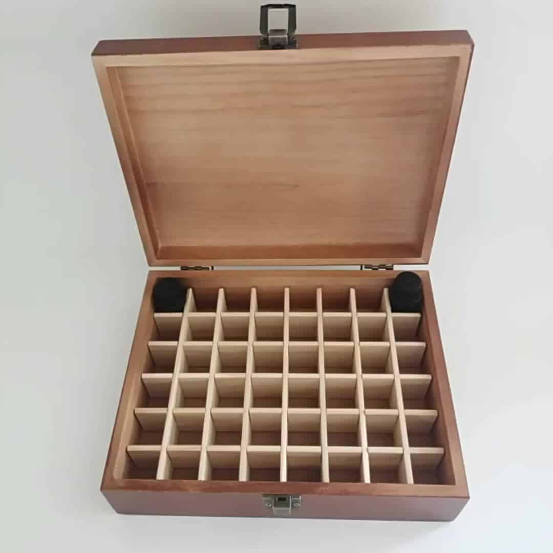 Custom Wooden Essential Oil Storage Case for Wholesale Buyers