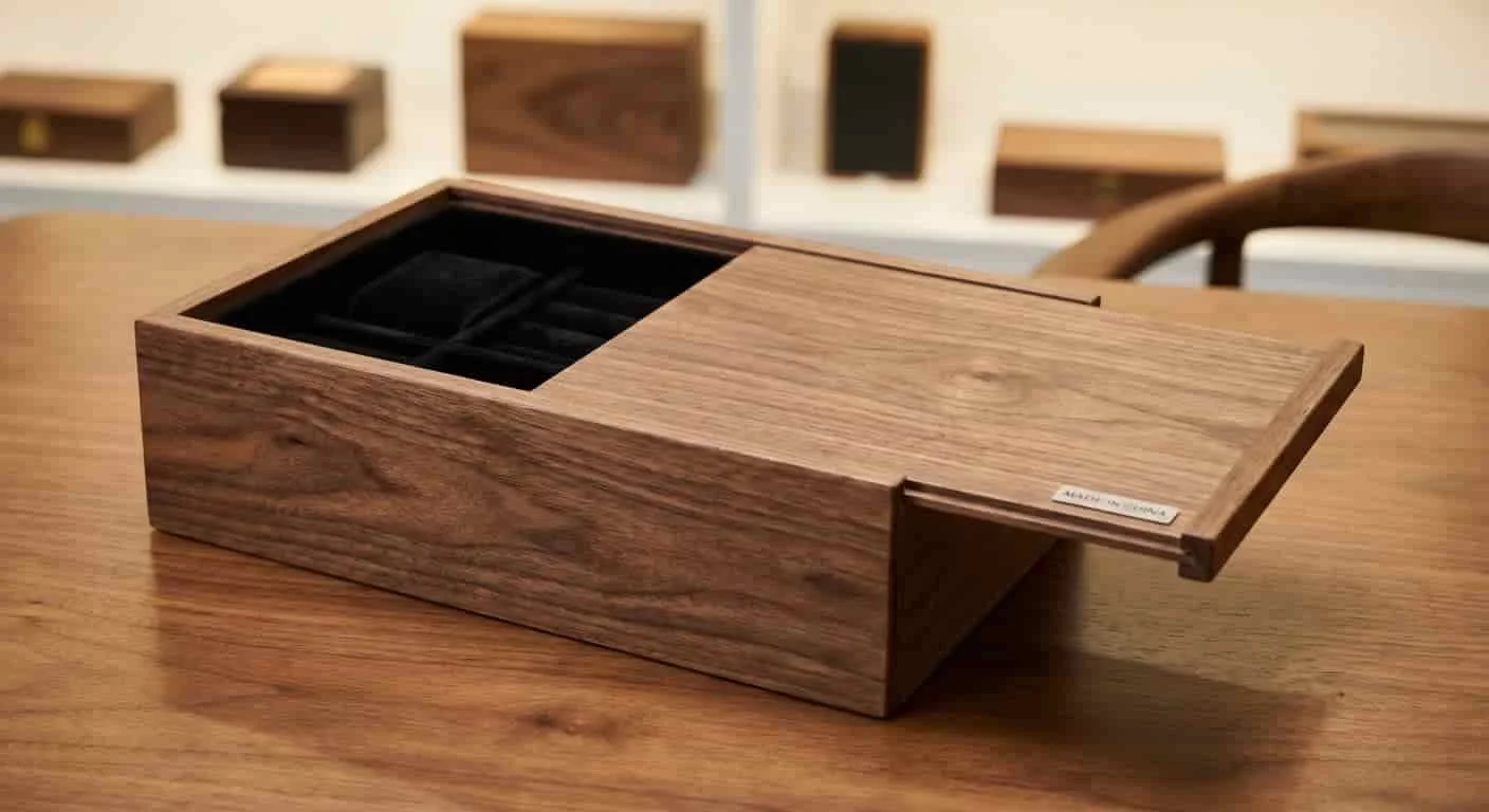 High-quality wooden gift packaging boxes designed by a wooden packaging manufacturer in China
