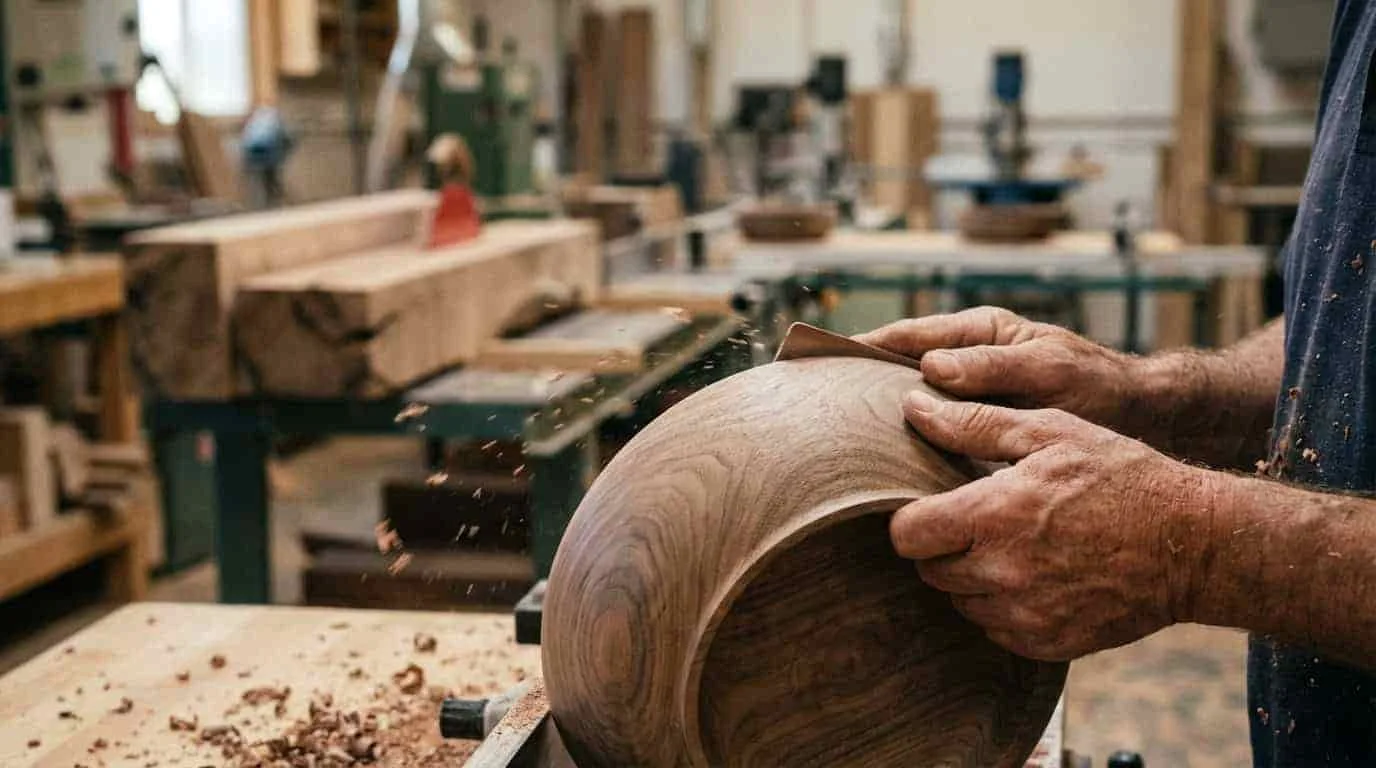 wooden products production progress photos shared with overseas buyers