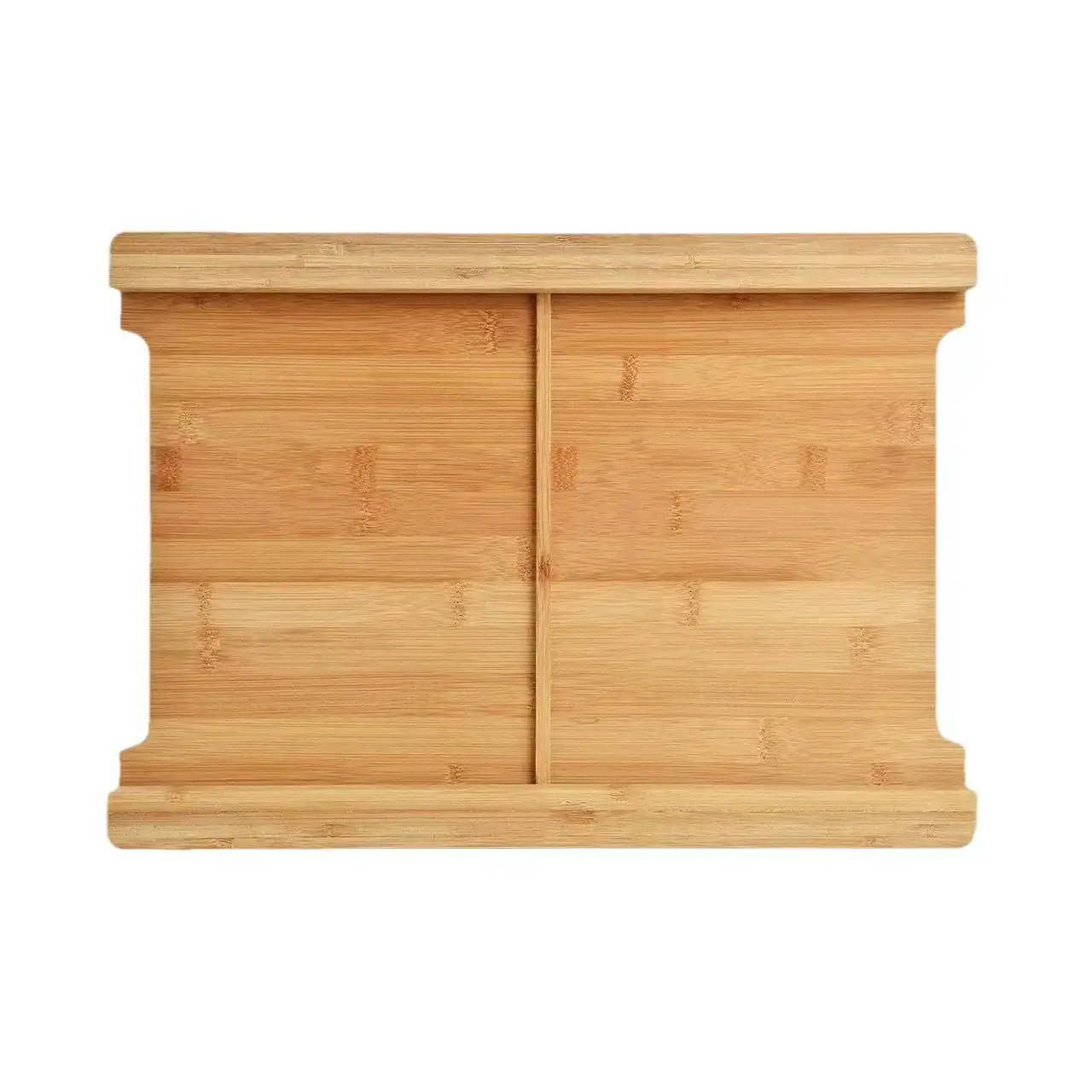 Bamboo Cutting Board with Drawer for Kitchen Fruit Bread Vegetables and Cheese 3