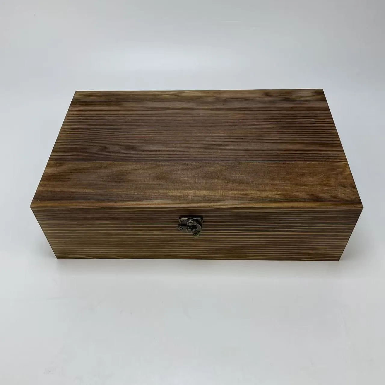 Custom Vintage Wooden Wine Box – 2 Bottle – Pine Wood