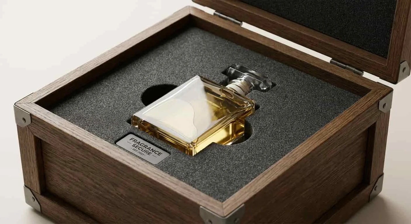 Wooden box providing superior protection for fragile items