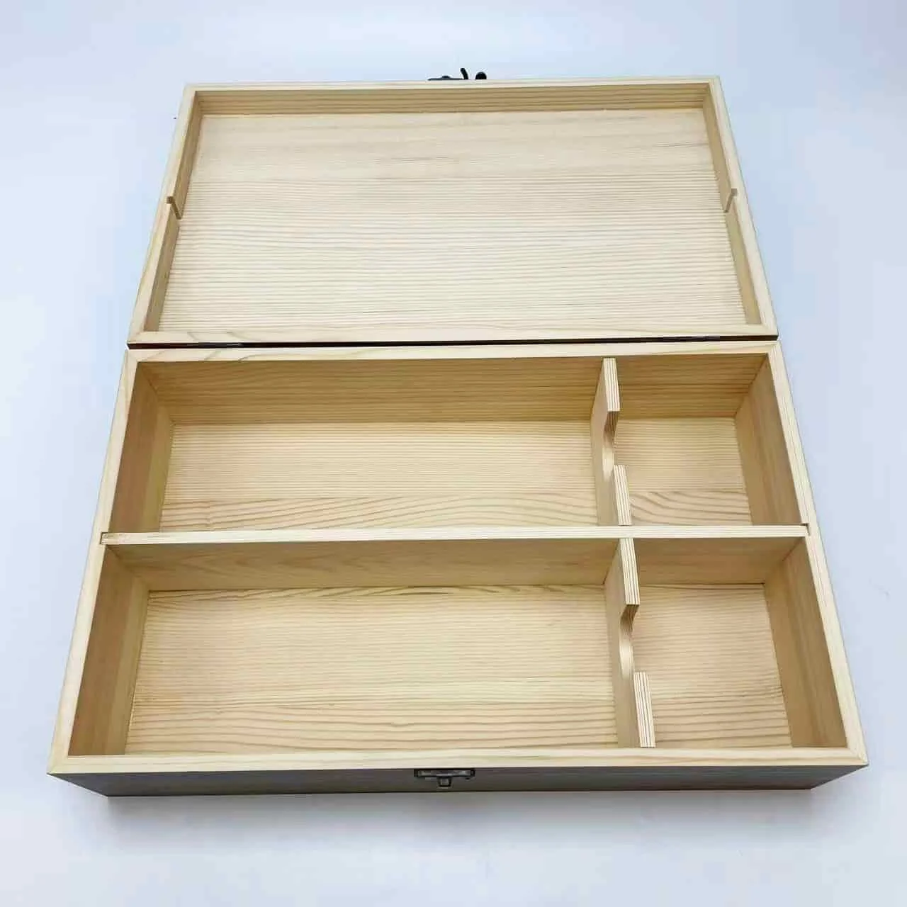 Custom Vintage Wooden Wine Box – 2 Bottle – Pine Wood 2