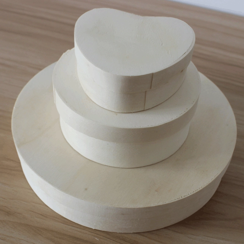 Birch Veneer Cake Boxes