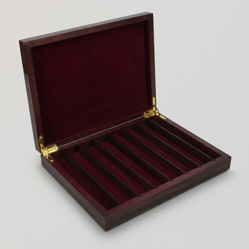 Engravable Bulk Wood Cigar Boxes with Velvet Lining - Manufacturer & Wholesale Supplier 2