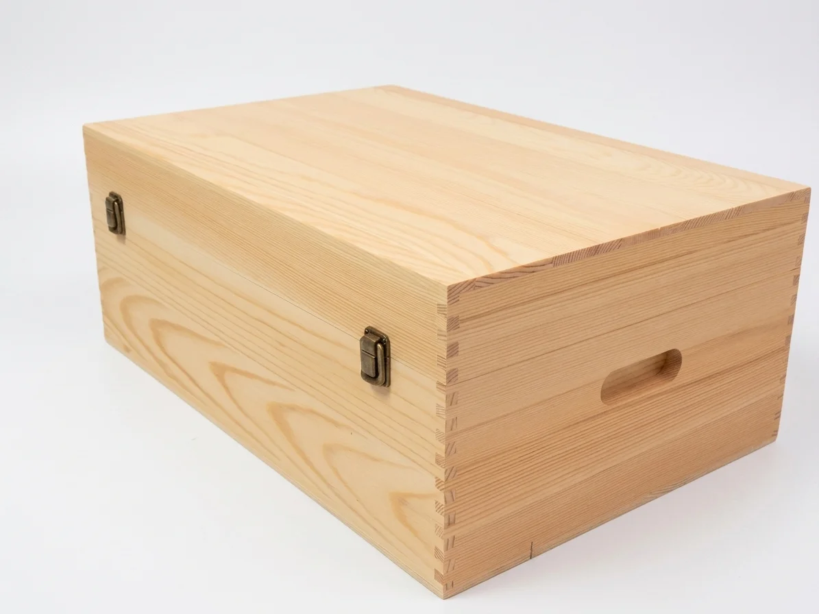 Custom 12 Bottle Pine Wood Wine Crates for Wholesale & Manufacturer 4