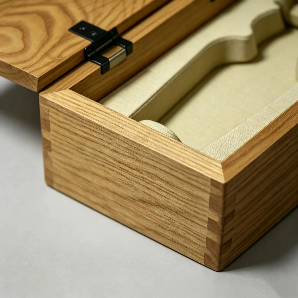 Premium Custom Matte Oak Whiskey Packaging Boxes with Sliding Lid Manufacturer & Wholesale Supplier 4